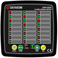DATAKOM DKM-0224-DC (19-150VDC,24 channels) Alarm annunciator